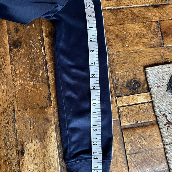 Nike Kids Blue and White Zip-Up Jacket - Picture 6 of 7